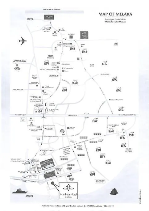 Mahkota Residence Premier Suite Melaka 0*, Malacca